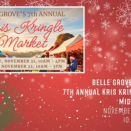 Belle Grove’s 7th annual Kris kingle market