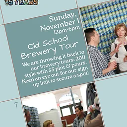 Old School Brewery Tour