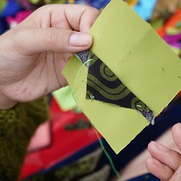 Mini Improv Hanging Quilts inspired by Erin N. Mack: RARE ESSENCE
