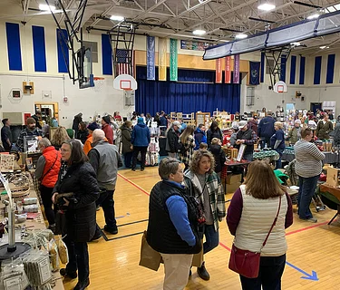 Winter Market at the Poland Community School