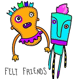Second Saturday All Ages Art: Felt Friends!