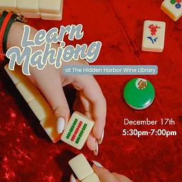 Learn Mahjong at the Wine Library