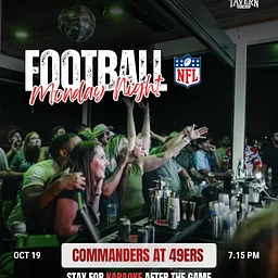 MNF Commanders at 49ers