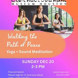 Walking the Path of Peace – Yoga & Meditation with Sound Immersion – December 20, 2026