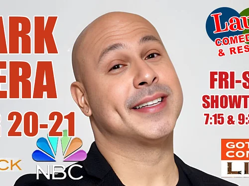 Comedy Show: Mark Viera on March 20th and 21st at Laughs Comedy- Seattle