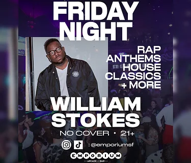 “Vibes + Vids” w/ DJ William Stokes