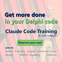 Claude Code Training - Get more done in your Delphi code - London
