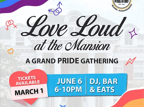 Love Loud at the Mansion – A grand PRIDE gathering!