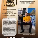 Antonio Lechuga Artist Talk + Mixer