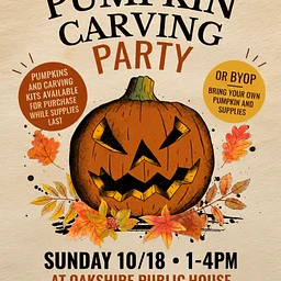 Pumpkin Carving Party