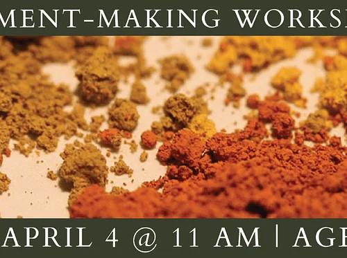 Earth Pigments Workshop