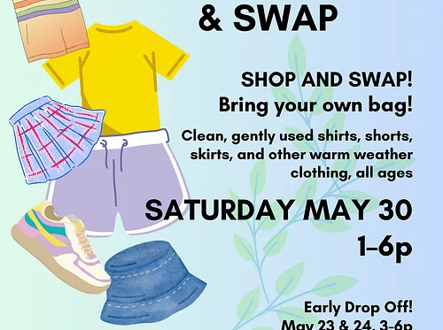 Warm Weather Free Store & Swap