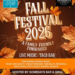 FUNDRAISER: "Fall Festival 2026 for Evansville Arts Coalition" @ Someday’s Bar and Grill, Evansville