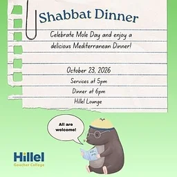 Mole Day Shabbat Dinner