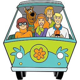 Mystery Machine (Scooby Doo) Cookies