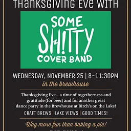 Birch’s Annual Thanksgiving Eve Party in the Brewhouse