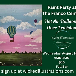 Aug. 26 Paint Night at the Franco