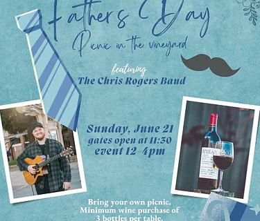 Father’s Day Picnic w/ Live Music By the Chris Rogers Band