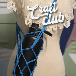 Craft Club: Macrame Water Bottle Slings