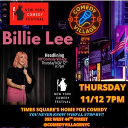 New York Comedy Festival | Billie Lee November 12th @7pm