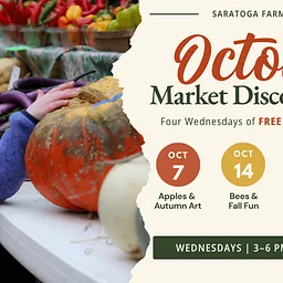 October Market Discovery Days: Free Family Fun at the Farmers’ Market