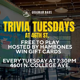 Tuesday Night Trivia at 46th St.!