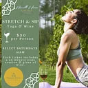 Yoga in the Vines: Stretch & Sip