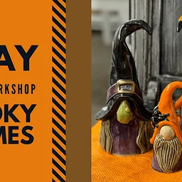 2-Day Pottery Workshop: Spooky Gnomes (Day 2 of 2)