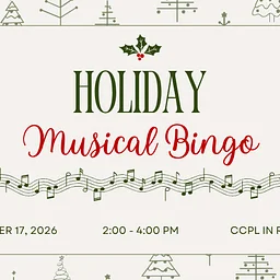Holiday Musical Bingo @ CCPL