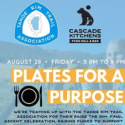 Plates for Purpose Fundraiser for the Lake Tahoe Lakers Hockey at Cascade Kitchens