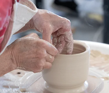 Try It! The Pottery Wheel for Everyone with Danielle~The Clay Lady on Saturday, September 5 from 9:30-11:30