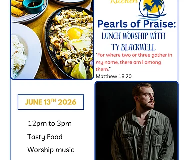 Pearls of Praise: Lunch worship with Ty Blackwell