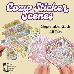 Cozy Sticker Scene Building