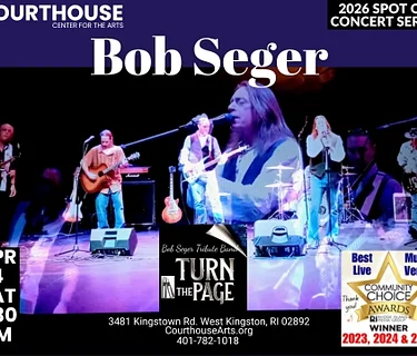 BOB SEGER – Turn The Page 4/4/26 SAT 7:30PM