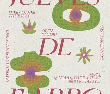 Chicas del Barro: Jueves de Barro Open Ceramics Studio