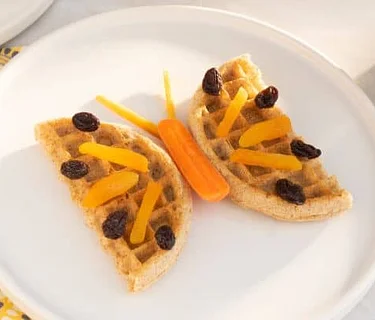 Garden to Table – Butterfly Waffles