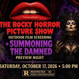 Double Feature: Rocky Horror Picture Show Outdoor Movie Event + Summoning the Damned Preview