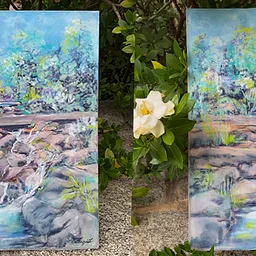 Woodland Waterfall Art Raffle