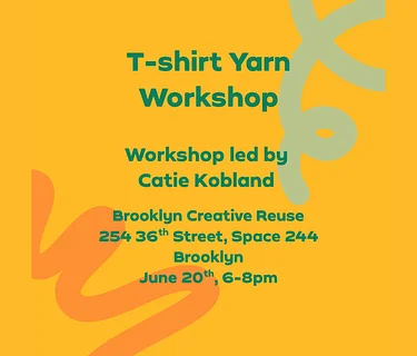 T-Shirt Yarn Workshop