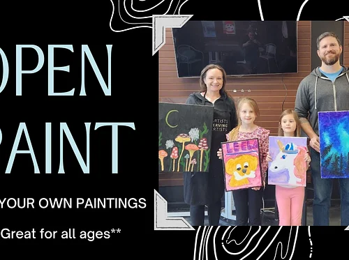 Open Paint- Pick your Own Painting: Great for all ages