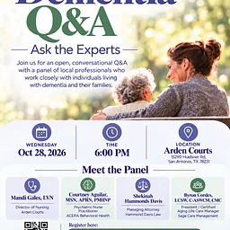 Arden Courts at San Antonio: Dementia Q&A