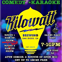Thursday Night Comedy + Karaoke