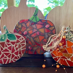 Mosaic Pumpkins Class