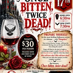 Once Bitten, Twice Dead! Murder Mystery