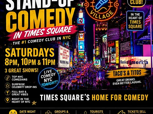 Times Square Comedy | Saturday, June 20th @10 PM