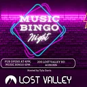 Music Bingo in the Brewpub