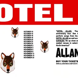 HOTEL ALLAN - The 10 Year Anniversary Tour