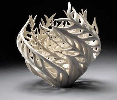 Testing the Limits of Porcelain in Thrown, Altered and Carved Sculptures with Jennifer McCurdy on Saturday, May 16 from 9:00-4:00