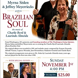 BRAZILIAN SOUL GUITAR CONCERT 4pm $25