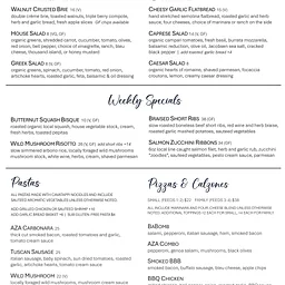 Sunday Night a'la Carte Dinner